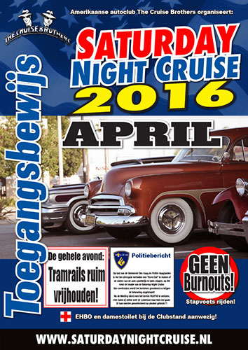 Entreefolder 2016 The Cruise Brothers - Saturday Night Cruise