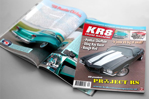 Opmaak KR8 Cruise Magazine